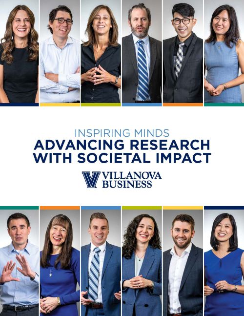 Front cover of 2024 Inspiring Minds: Advancing Research with Societal Impact