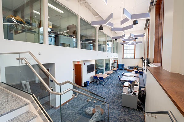 A rendering of the new Graduate Center.