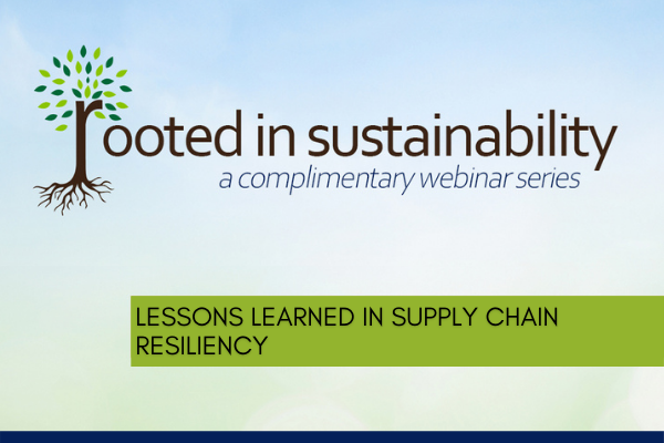 Lessons Learned in Supply Chain Resiliency Lessons Learned in Supply Chain Resiliency: Disruption & Adaptation during the COVID-19 Pandemic