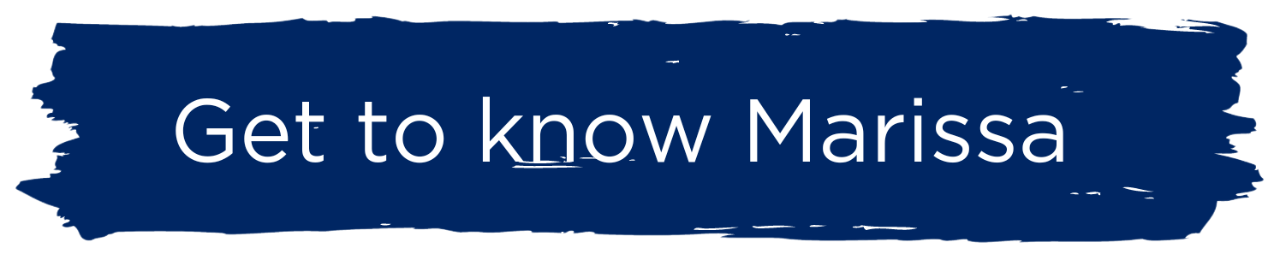 Get to know Marissa Luca banner header Get to know Marissa Luca banner header