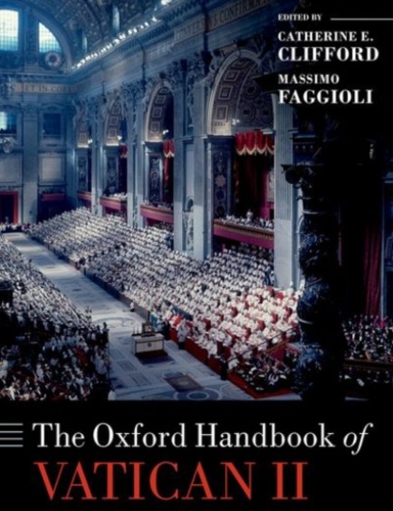 The Oxford Handbook of Vatican II co-edited by Villanova theology Professor Massimo Faggioli book cover of The Oxford Handbook of Vatican II