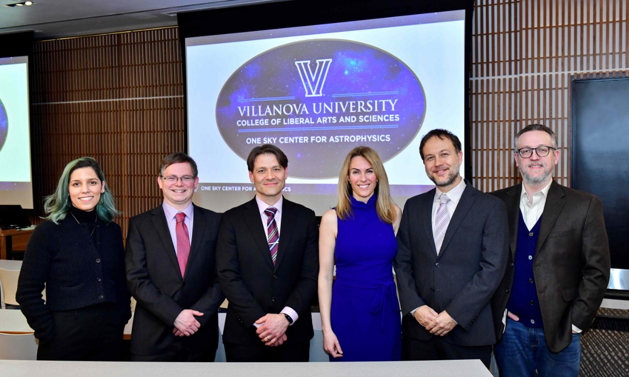 The Villanova One Sky Center for Astrophysics and its partnership with Rubin will greatly expand research opportunities for Villanova faculty and students as well as the greater astronomical and physics communities. The Villanova One Sky Center for Astrophysics and its partnership with Rubin will greatly expand research opportunities for Villanova faculty and students as well as the greater astronomical and physics communities.