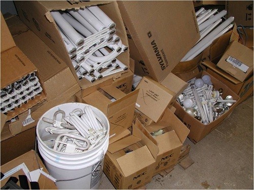 universal waste - light bulbs and other hazardous items