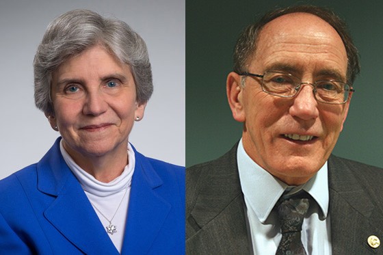 mendel-medal-thompson headshots of ellen mosley-thompson and lonnie g. thompson