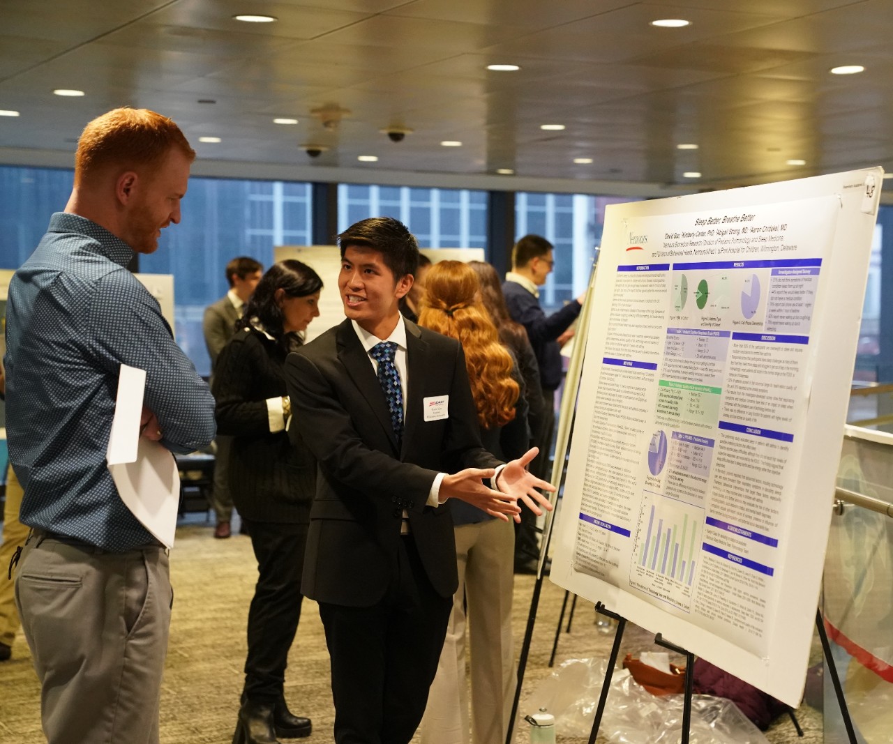 david-gao-bigeast David Gao '22 CLAS presents his research