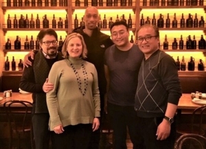 Luke Lee '22 VSB and Bob Carfagno '72 VSB