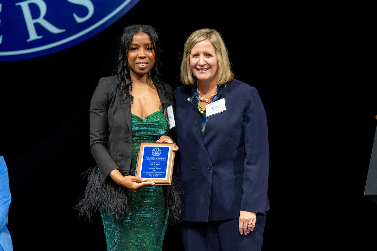 Hermena Wilson and Dean Palus