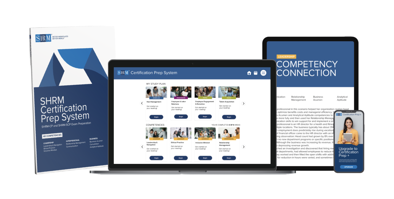 2026 SHRM Certification Prep System